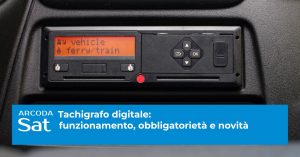 Tachigrafo digitale: funzionamento, obbligatorietà e novità