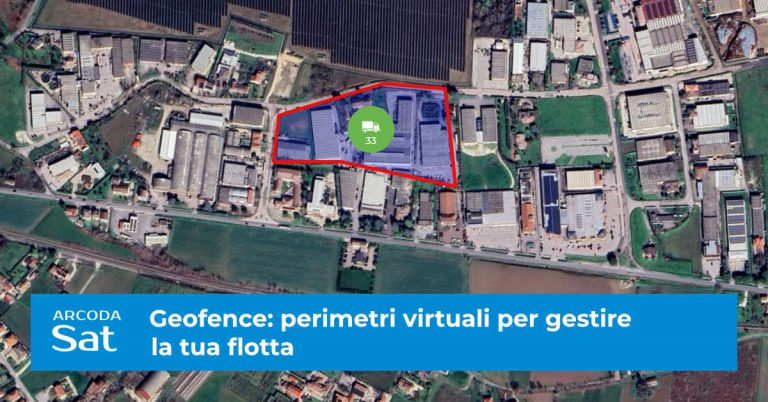 Geofence: controlla l'area di utilizzo dei tuoi mezzi