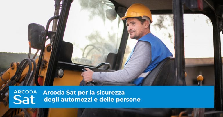 Sat per la sicurezza degli automezzi e delle persone.