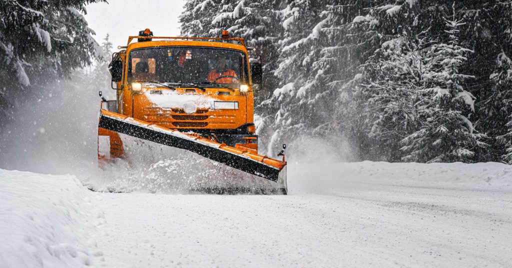 Monitoraggio spazzamento strade dalla neve e spargimento sale